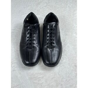 Cole Haan Leather Oxford Dress Shoes Comfort Black Lace Up Mens Size 10.5 M‎